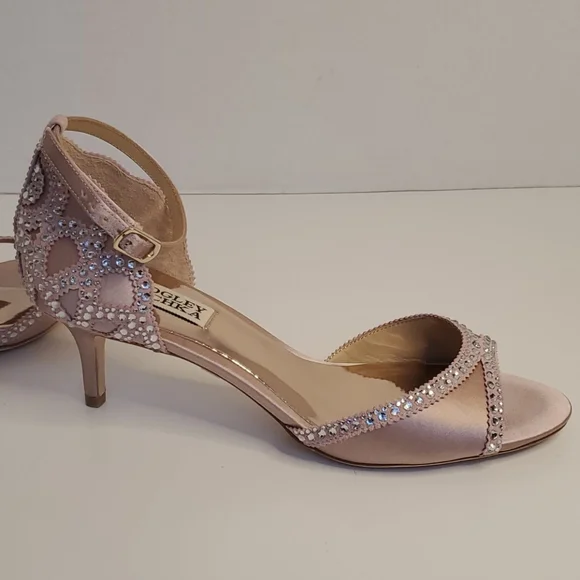 Badgley Mischka jeweled Gillian heels size 7.5 - Picture 3 of 15